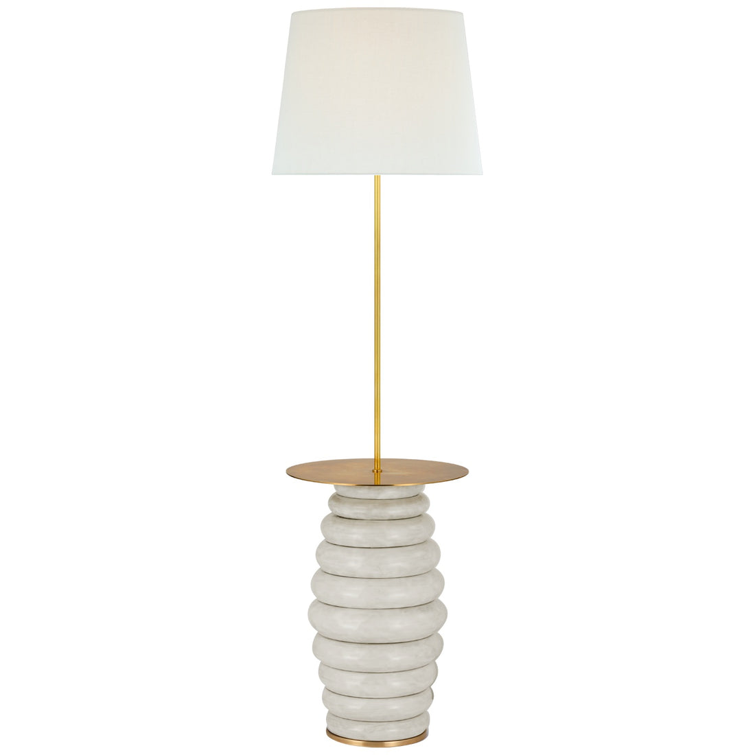 VISUAL COMFORT SIGNATURE, PHOEBE TRAY TABLE FLOOR LAMP, FLOOR LAMP