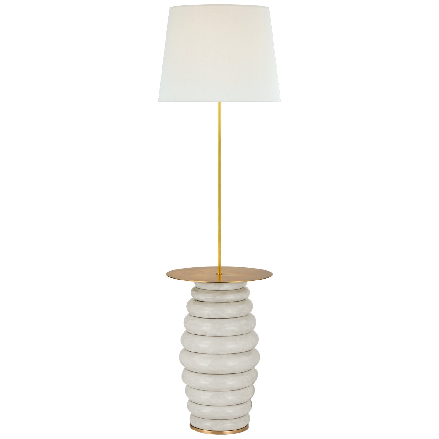 VISUAL COMFORT SIGNATURE, PHOEBE TRAY TABLE FLOOR LAMP, FLOOR LAMP