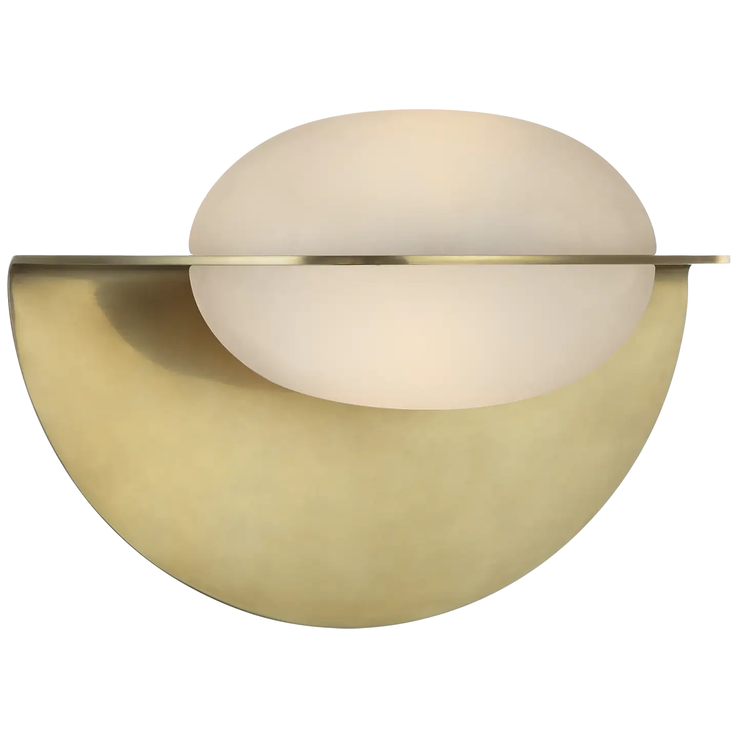 VISUAL COMFORT SIGNATURE, FOSSE INVERTABLE OVAL SCONCE, BATH VANITY LIGHT