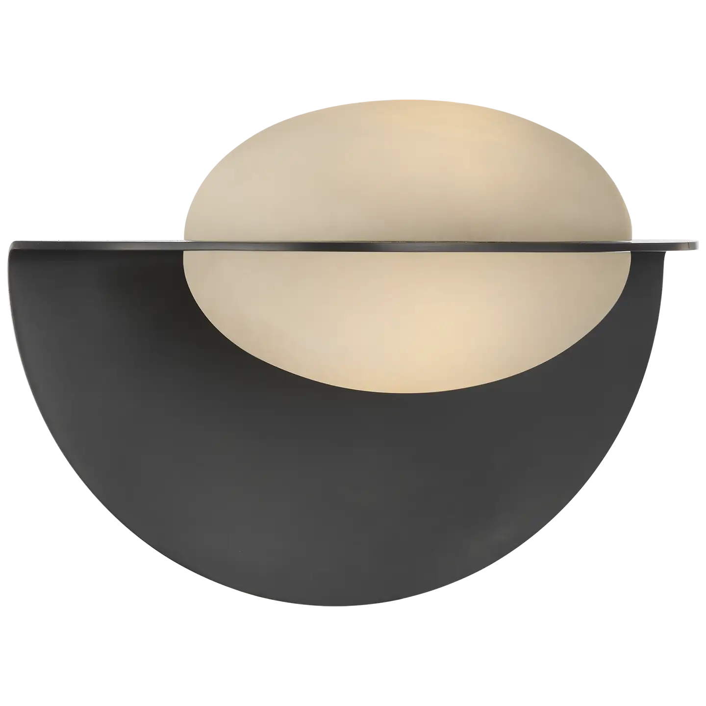 VISUAL COMFORT SIGNATURE, FOSSE INVERTABLE OVAL SCONCE, BATH VANITY LIGHT