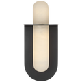 VISUAL COMFORT SIGNATURE, FOSSE INVERTABLE OFFSET OVAL SCONCE, BATH VANITY LIGHT