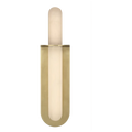 VISUAL COMFORT SIGNATURE, FOSSE INVERTABLE OFFSET OVAL SCONCE, BATH VANITY LIGHT