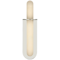 VISUAL COMFORT SIGNATURE, FOSSE INVERTABLE OFFSET OVAL SCONCE, BATH VANITY LIGHT