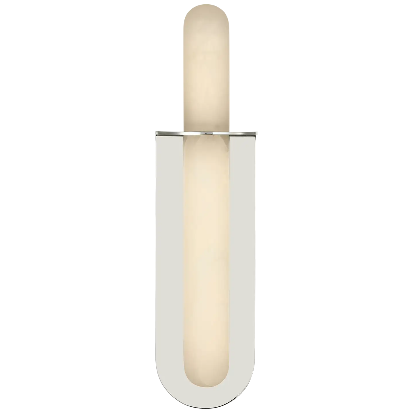 VISUAL COMFORT SIGNATURE, FOSSE INVERTABLE OFFSET OVAL SCONCE, BATH VANITY LIGHT