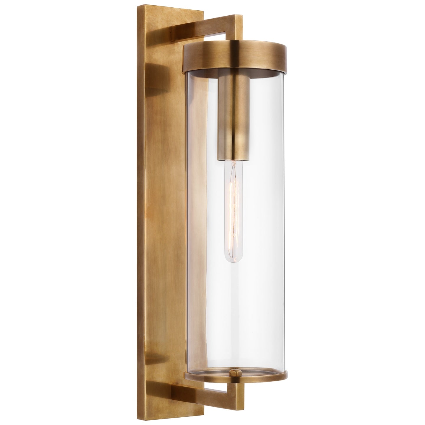 VISUAL COMFORT SIGNATURE, LIAISON BRACKETED OUTDOOR WALL SCONCE, OUTDOOR WALL LIGHTS