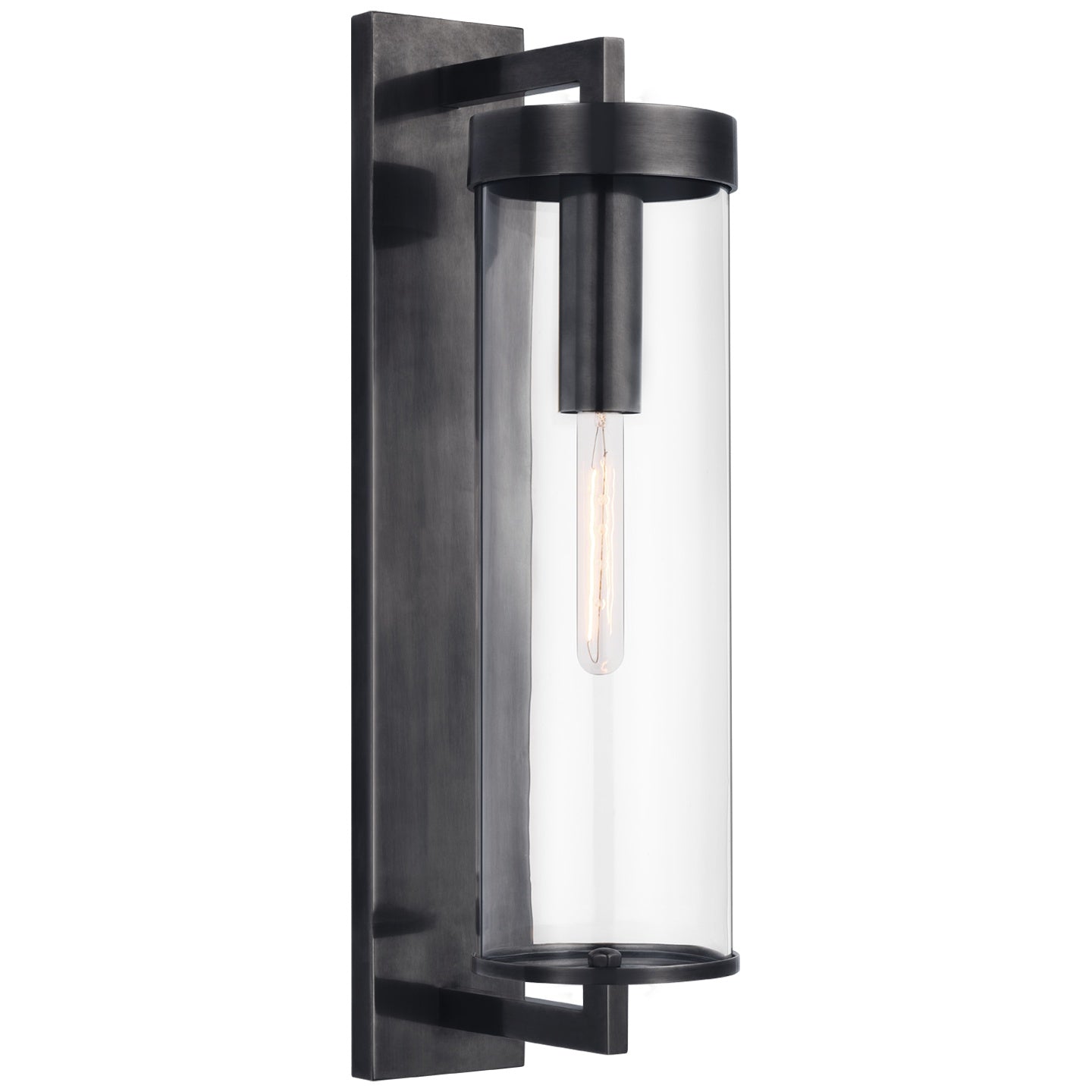 VISUAL COMFORT SIGNATURE, LIAISON BRACKETED OUTDOOR WALL SCONCE, OUTDOOR WALL LIGHTS