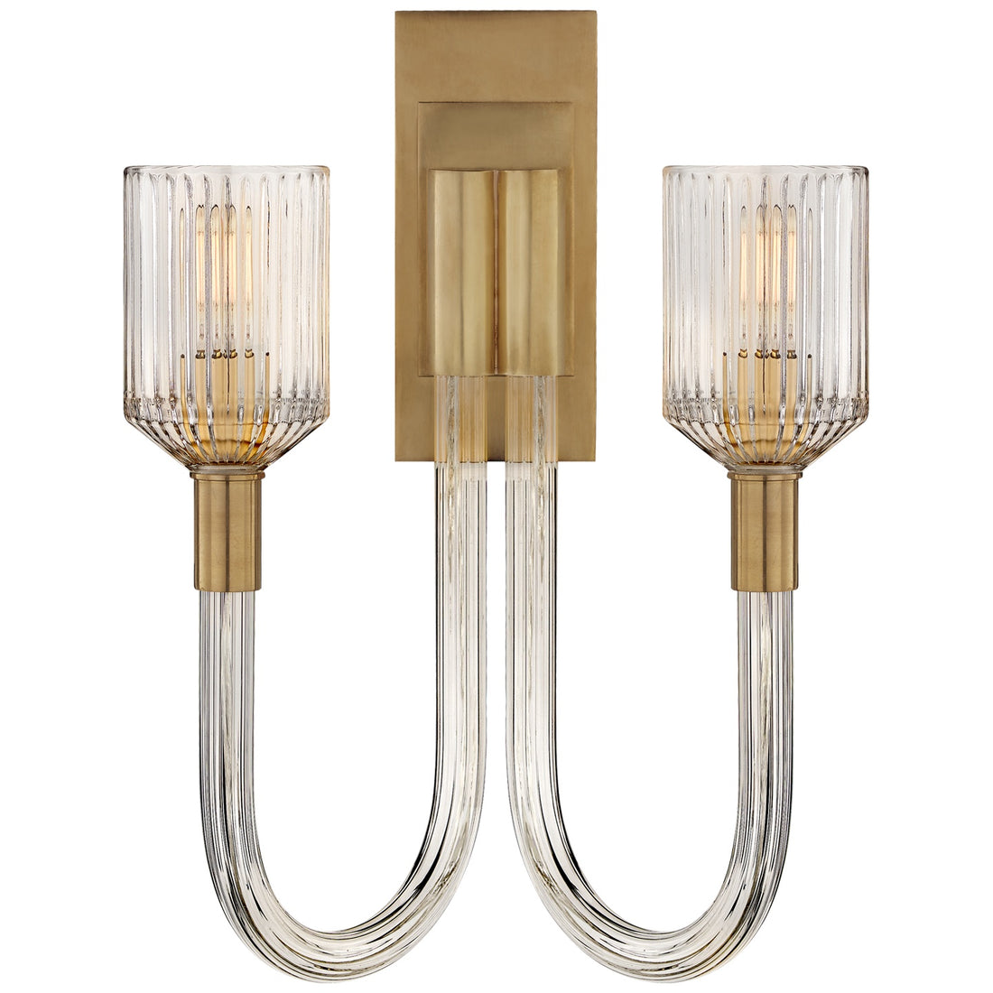VISUAL COMFORT SIGNATURE, REVERIE DOUBLE SCONCE, WALL SCONCES