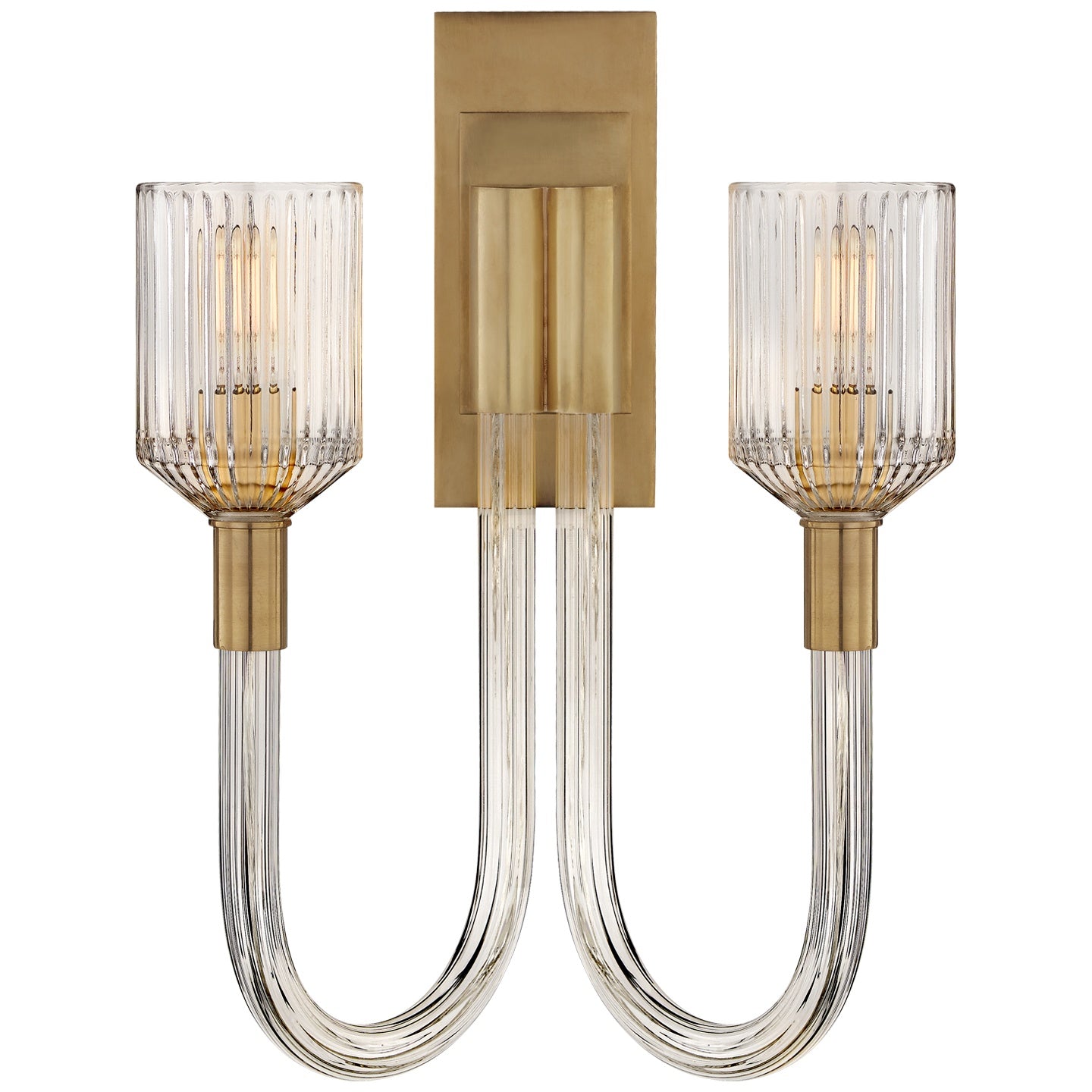 VISUAL COMFORT SIGNATURE, REVERIE DOUBLE SCONCE, WALL SCONCES
