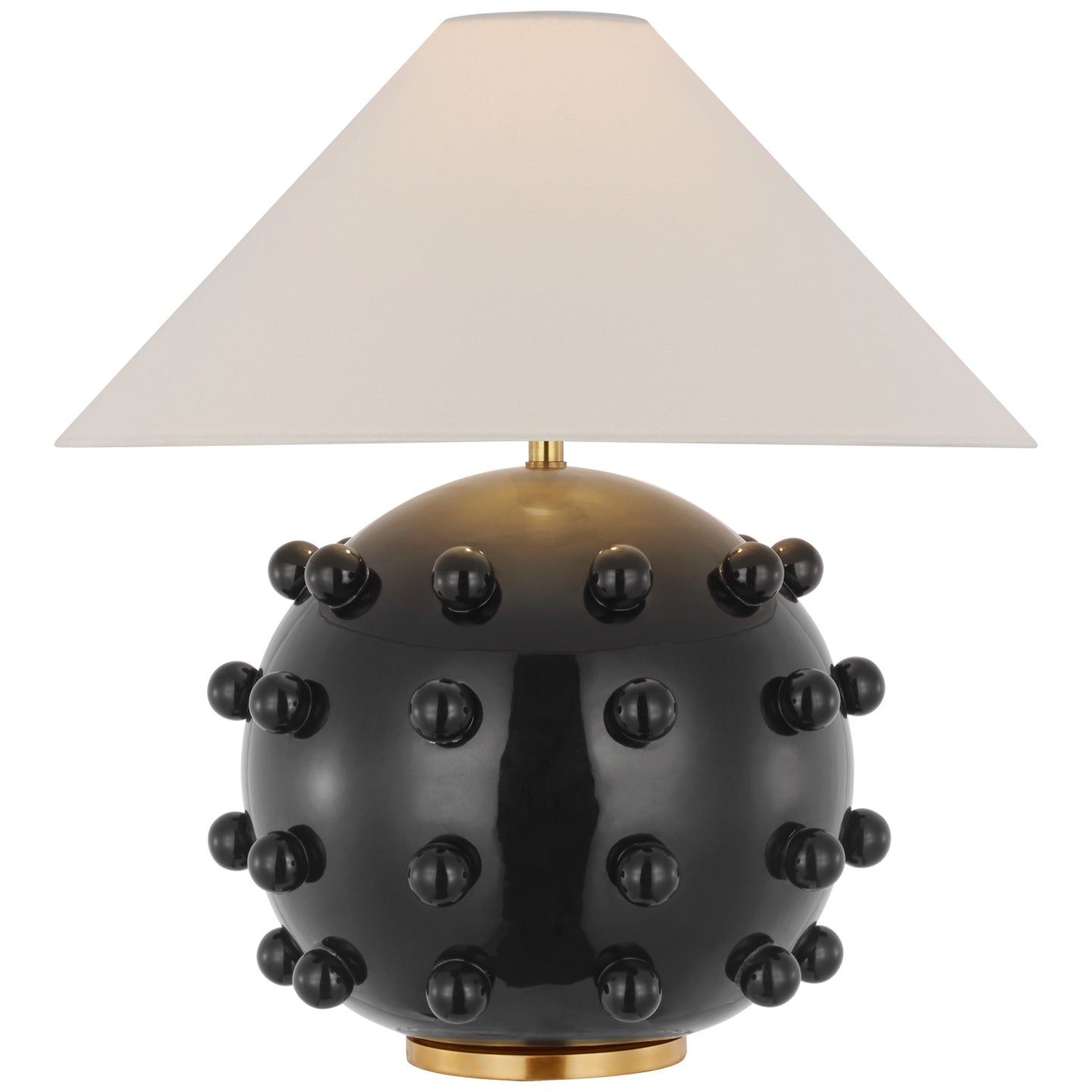VISUAL COMFORT SIGNATURE, LINDEN ORB TABLE LAMP, TABLE LAMPS