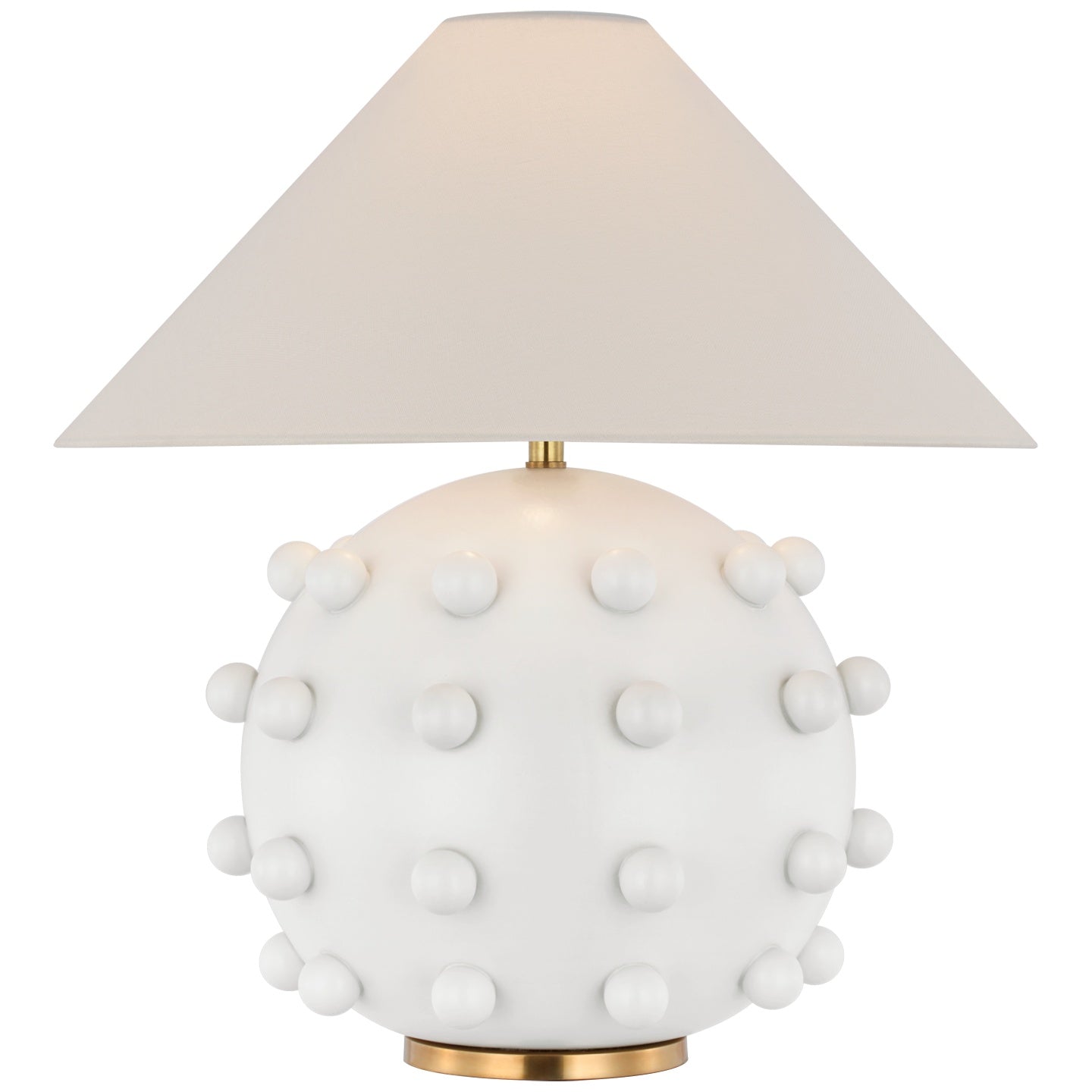 VISUAL COMFORT SIGNATURE, LINDEN ORB TABLE LAMP, TABLE LAMPS