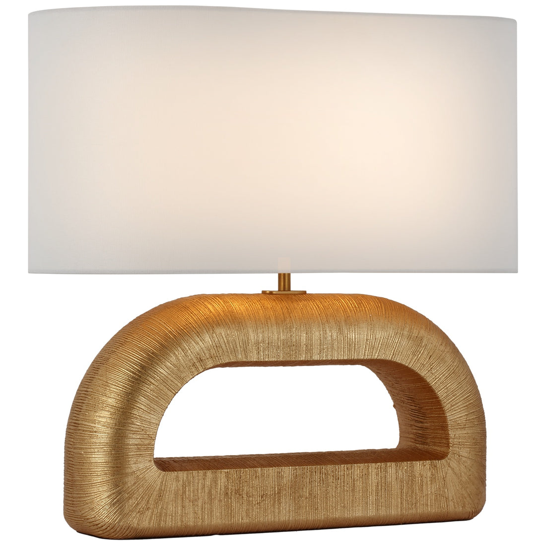 VISUAL COMFORT SIGNATURE, UTOPIA COMBED CONSOLE LAMP, TABLE LAMPS