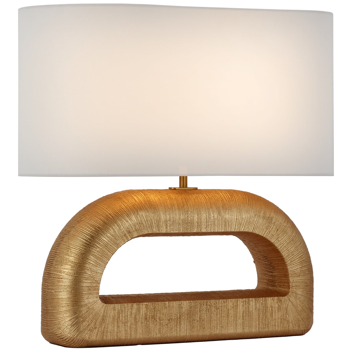 VISUAL COMFORT SIGNATURE, UTOPIA COMBED CONSOLE LAMP, TABLE LAMPS