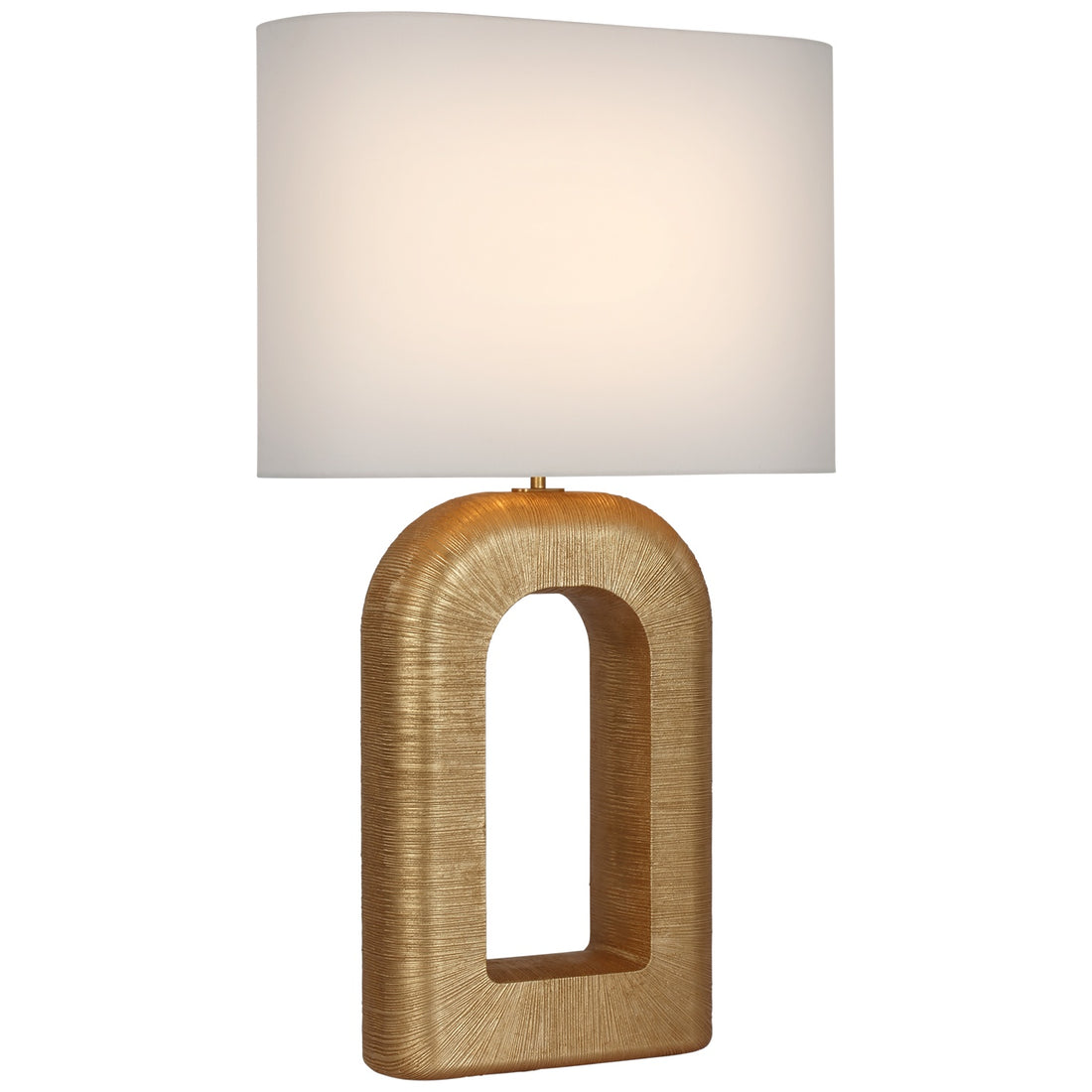 VISUAL COMFORT SIGNATURE, UTOPIA COMBED TABLE LAMP, TABLE LAMPS