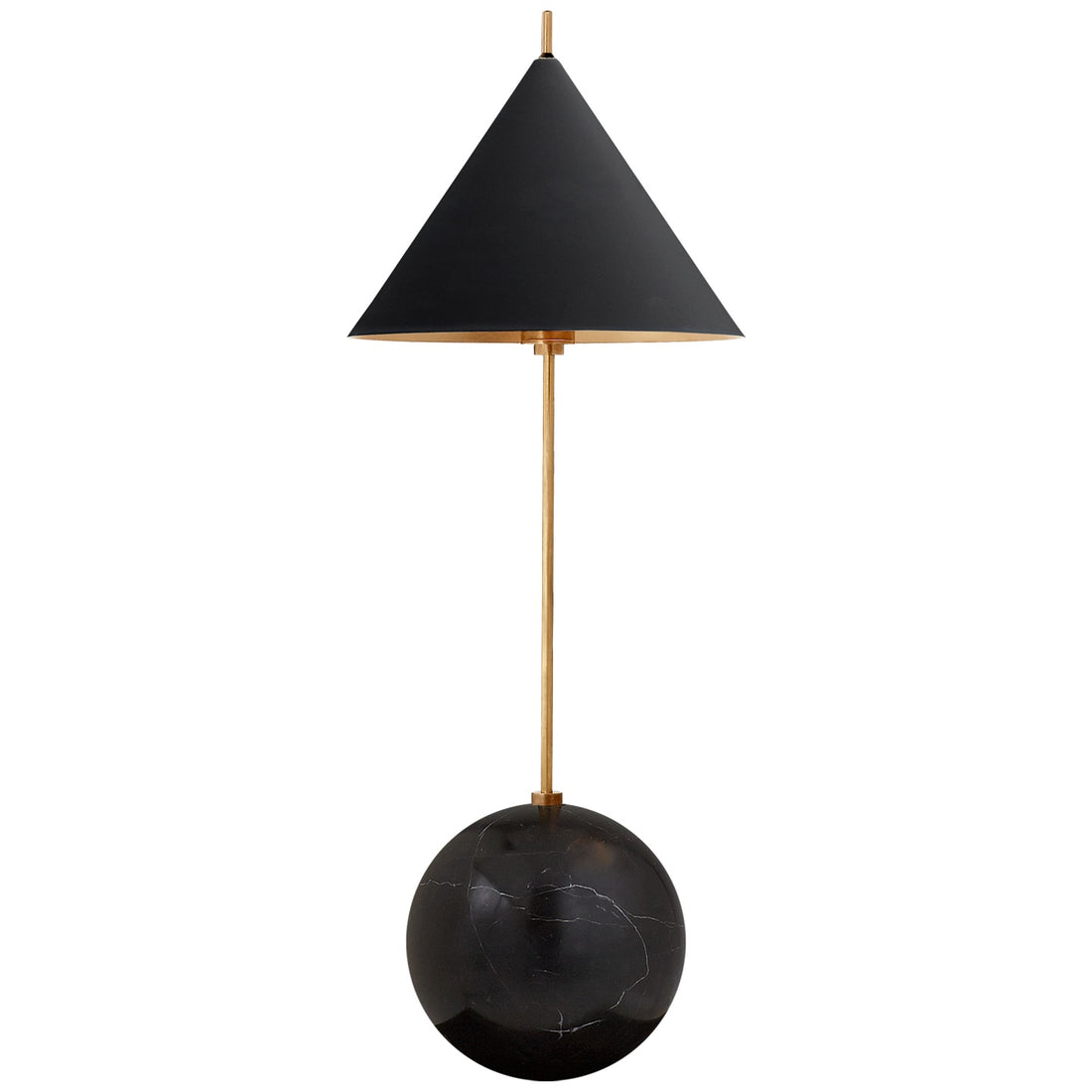 VISUAL COMFORT SIGNATURE, CLEO ORB BASE ACCENT LAMP, TABLE LAMPS