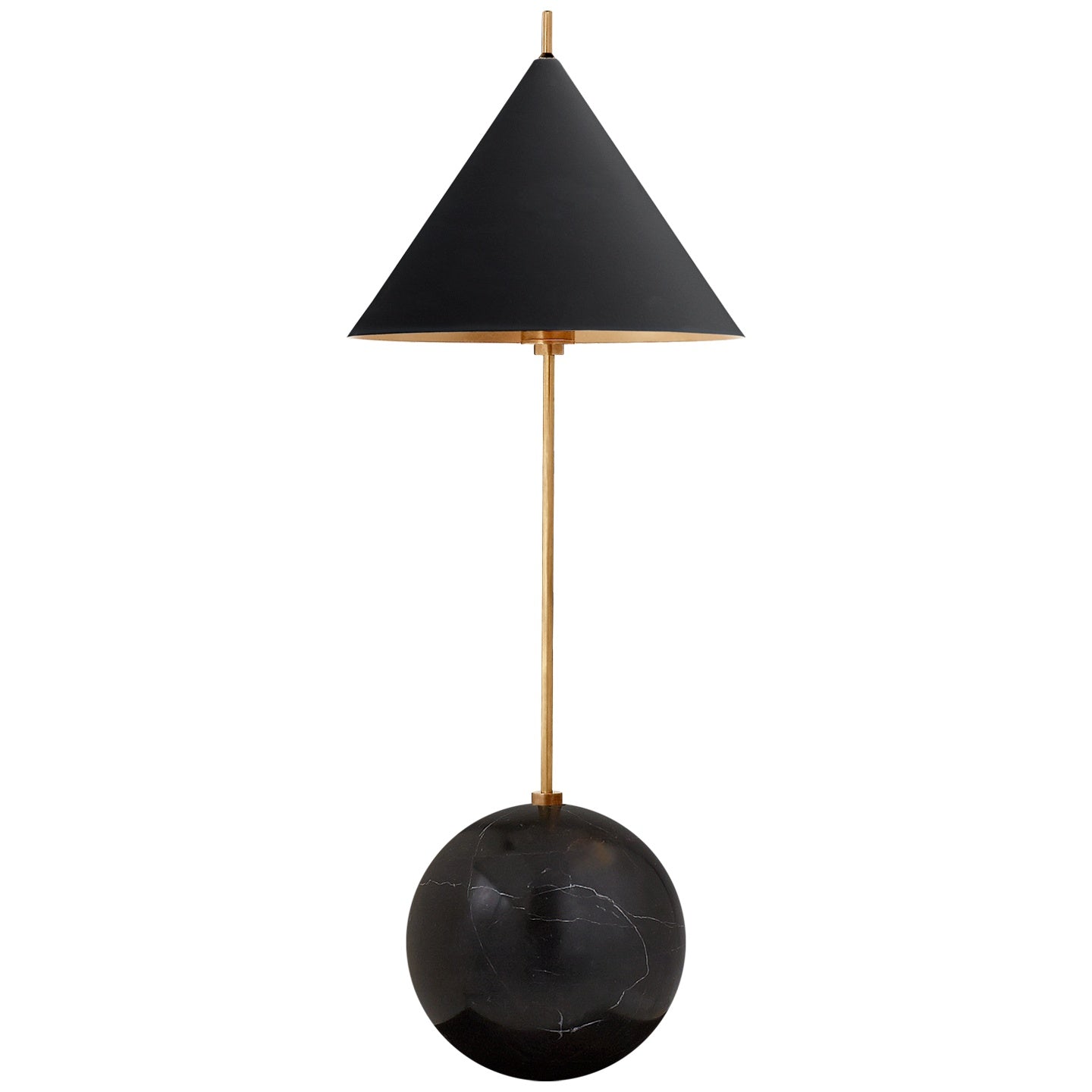 VISUAL COMFORT SIGNATURE, CLEO ORB BASE ACCENT LAMP, TABLE LAMPS