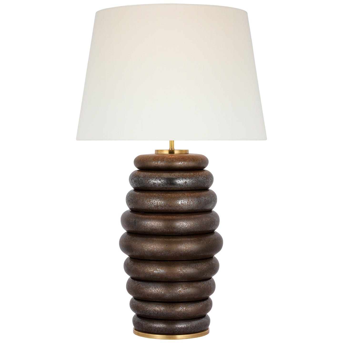 VISUAL COMFORT SIGNATURE, PHOEBE STACKED TABLE LAMP, TABLE LAMPS