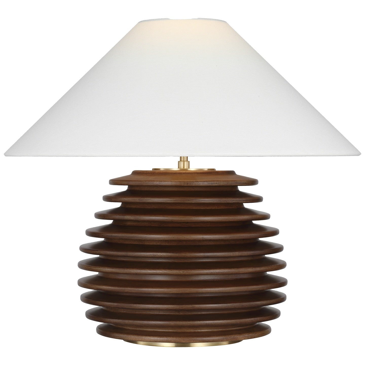 VISUAL COMFORT SIGNATURE, CRENELLE STACKED TABLE LAMP, TABLE LAMPS