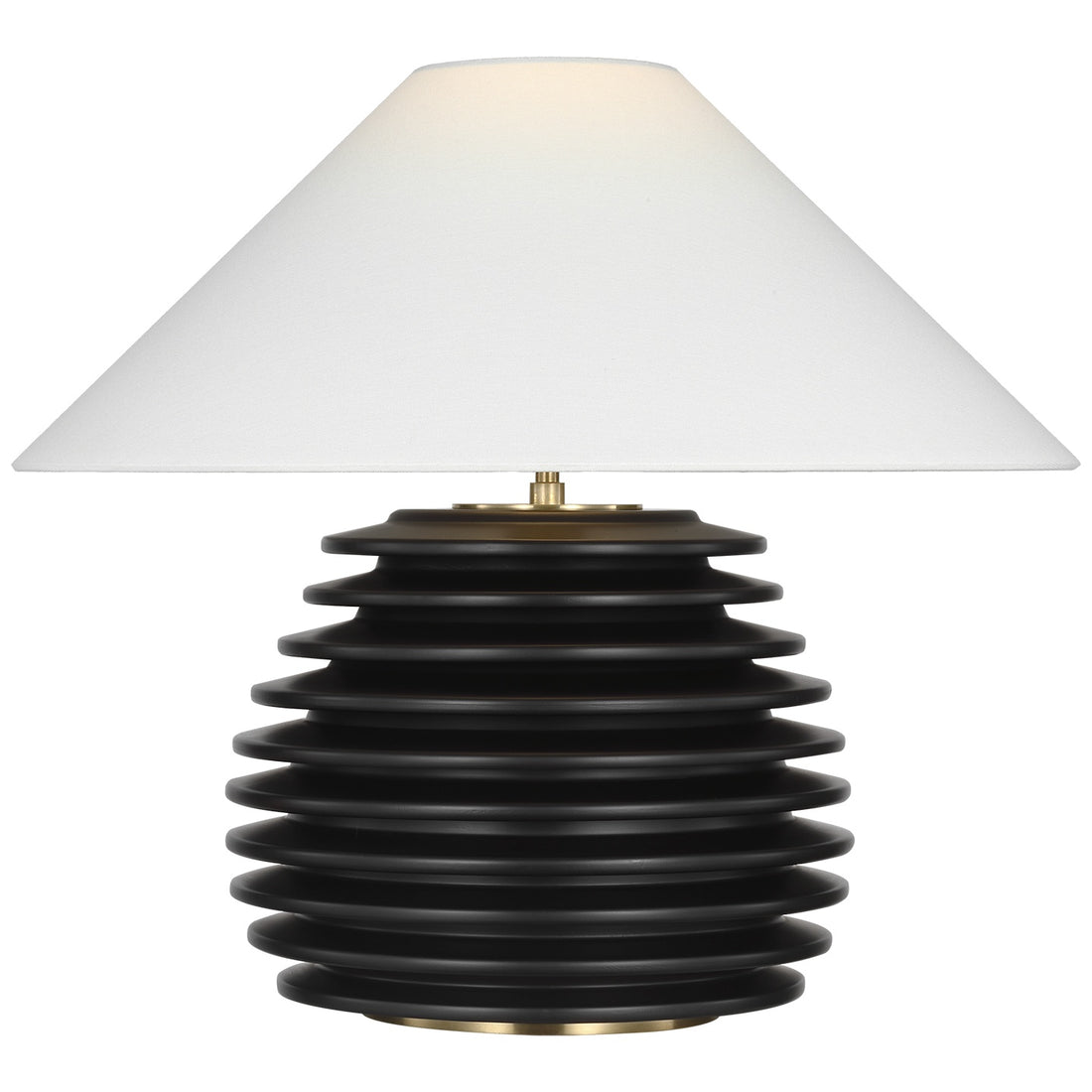 VISUAL COMFORT SIGNATURE, CRENELLE STACKED TABLE LAMP, TABLE LAMPS
