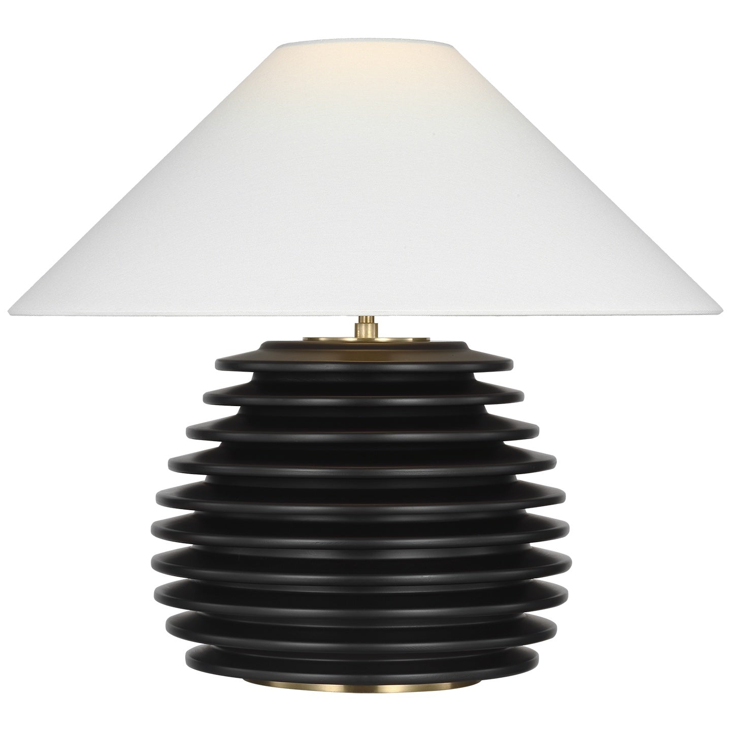 VISUAL COMFORT SIGNATURE, CRENELLE STACKED TABLE LAMP, TABLE LAMPS