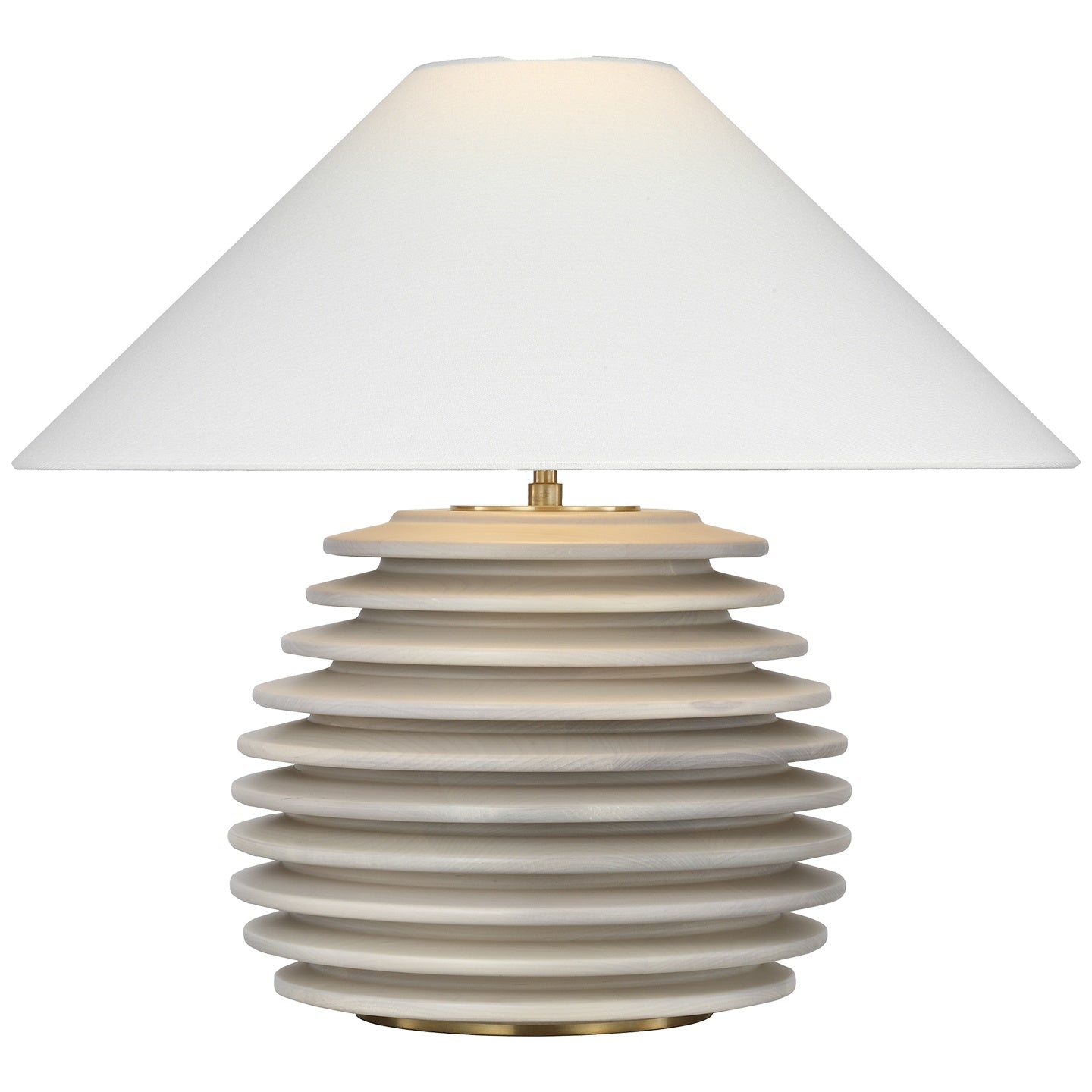 VISUAL COMFORT SIGNATURE, CRENELLE STACKED TABLE LAMP, TABLE LAMPS