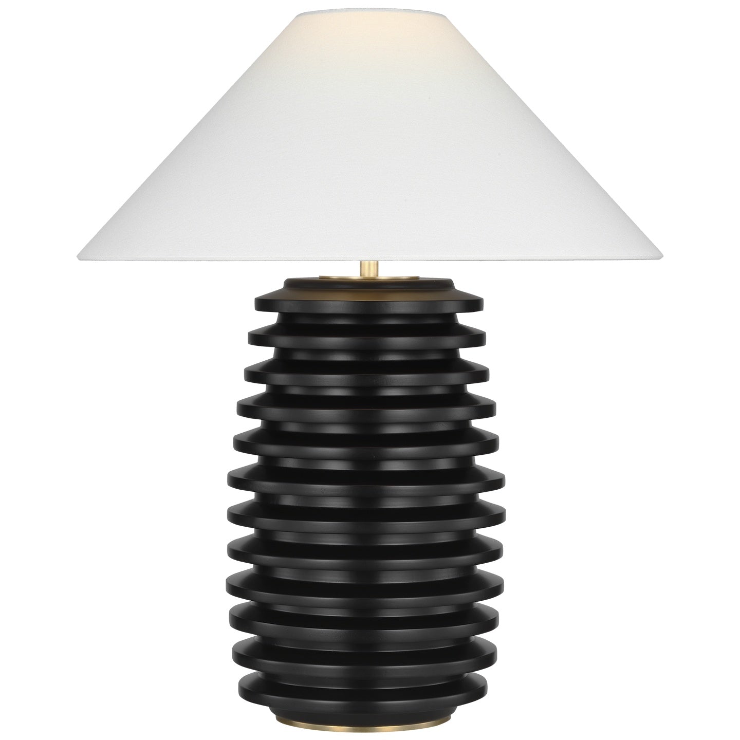 VISUAL COMFORT SIGNATURE, CRENELLE STACKED TABLE LAMP, TABLE LAMPS