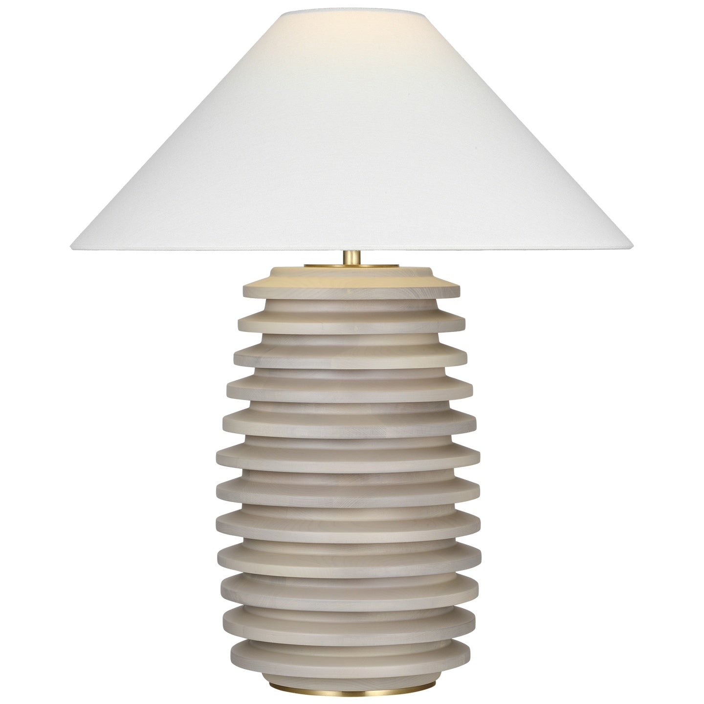 VISUAL COMFORT SIGNATURE, CRENELLE STACKED TABLE LAMP, TABLE LAMPS