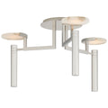 VISUAL COMFORT SIGNATURE, MELANGE FLOATING DISC SEMI-FLUSH CHANDELIER, FLUSH MOUNT CEILING LIGHTS
