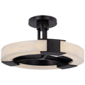 VISUAL COMFORT SIGNATURE, COVET RING SEMI-FLUSH MOUNT, FLUSH MOUNT CEILING LIGHTS