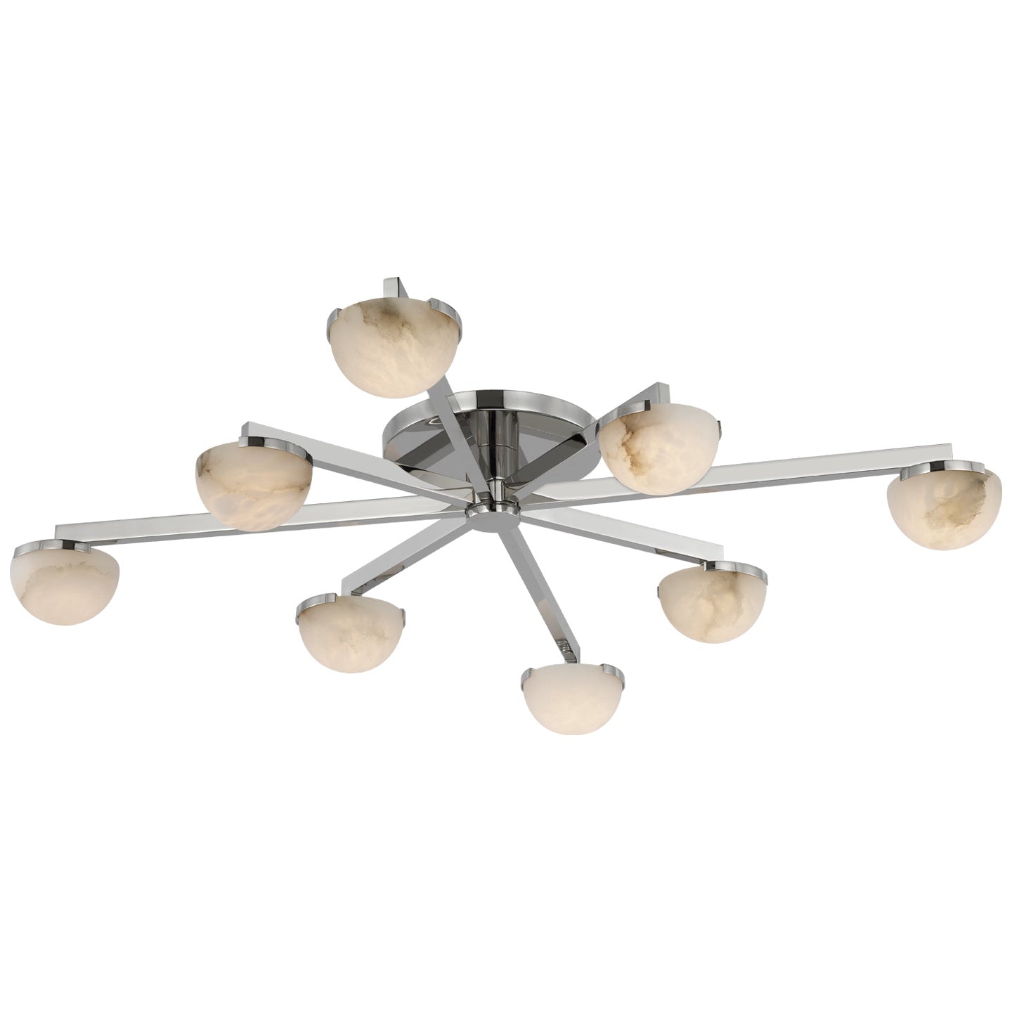 VISUAL COMFORT SIGNATURE, PEDRA STAGGERED ARM FLUSH MOUNT, FLUSH MOUNT CEILING LIGHTS