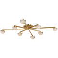 VISUAL COMFORT SIGNATURE, PEDRA STAGGERED ARM FLUSH MOUNT, FLUSH MOUNT CEILING LIGHTS