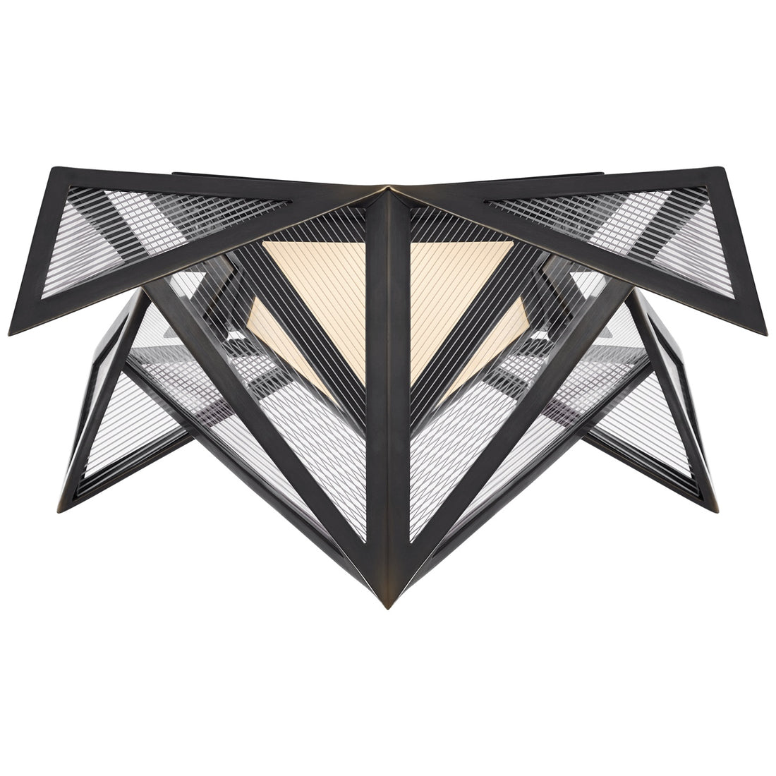 VISUAL COMFORT SIGNATURE, ORI FLUSH, LANTERN CEILING LIGHT