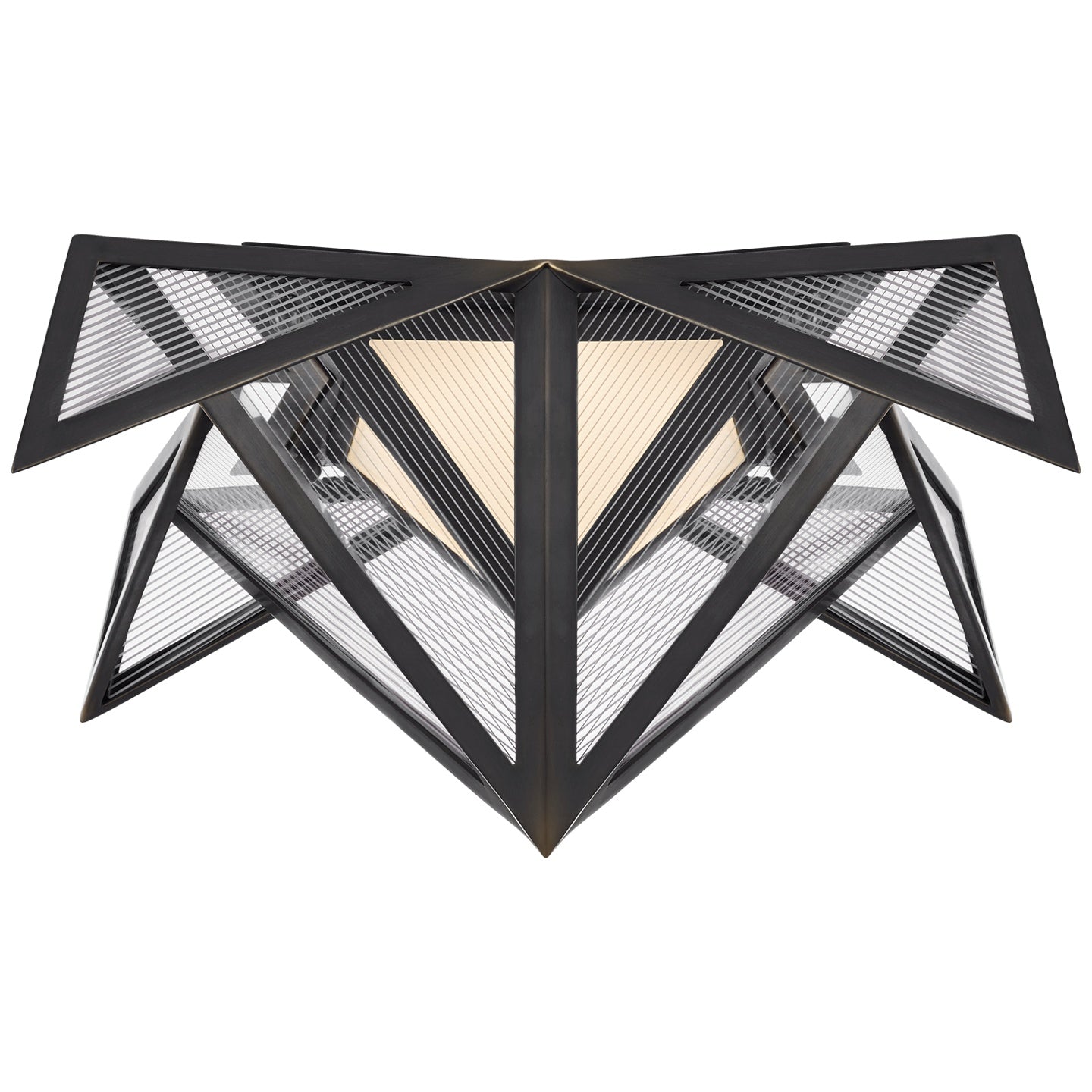 VISUAL COMFORT SIGNATURE, ORI FLUSH, LANTERN CEILING LIGHT