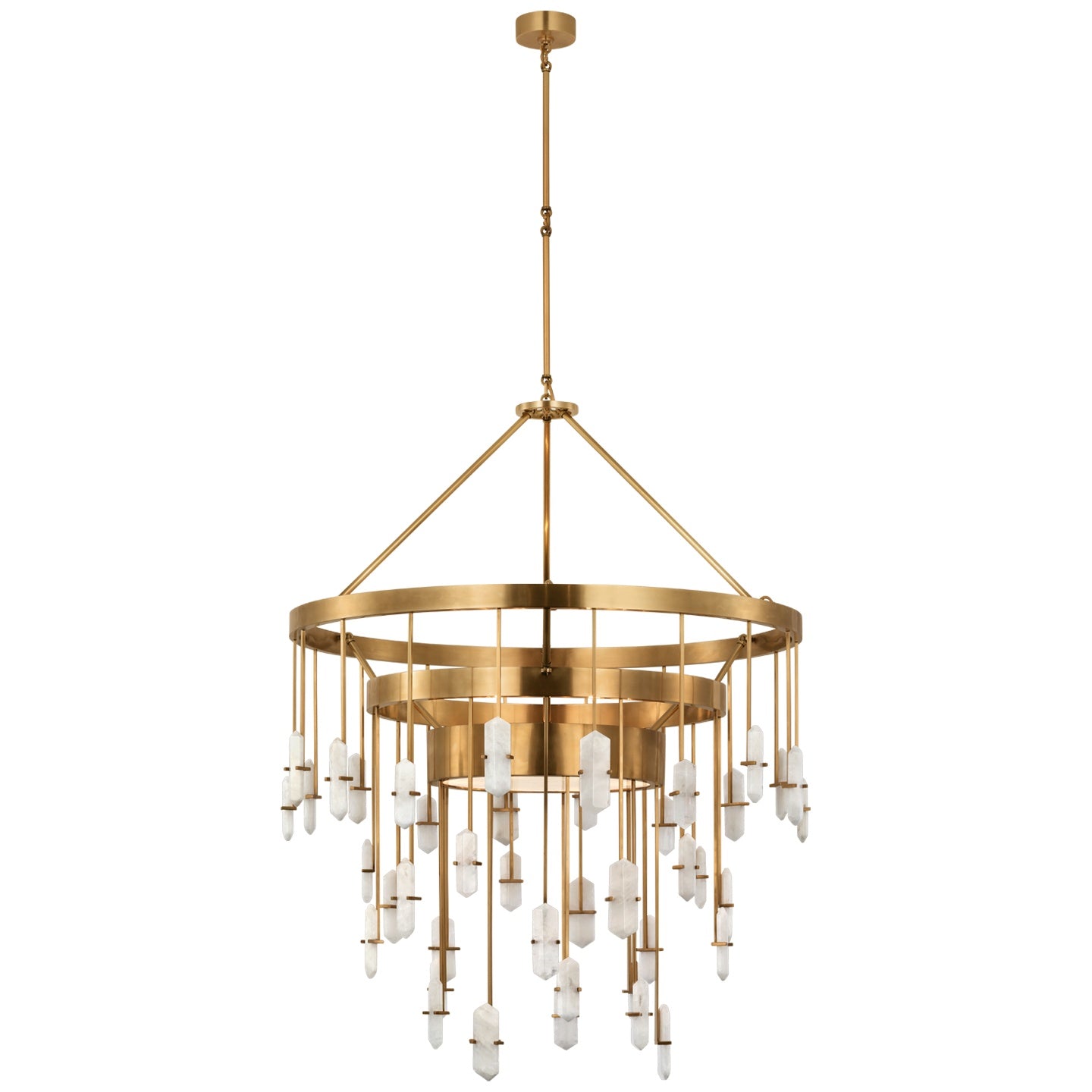 VISUAL COMFORT SIGNATURE, HALCYON THREE TIER CHANDELIER, CHANDELIER LIGHT