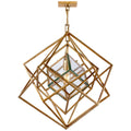 VISUAL COMFORT SIGNATURE, CUBIST CHANDELIER, CHANDELIER LIGHT