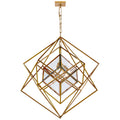 VISUAL COMFORT SIGNATURE, CUBIST CHANDELIER, CHANDELIER LIGHT