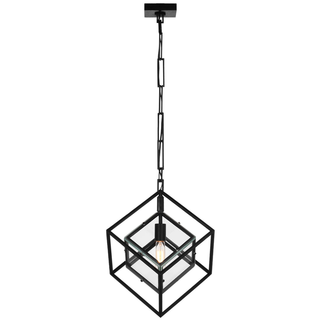 VISUAL COMFORT SIGNATURE, CUBED PENDANT, PENDANT LIGHT