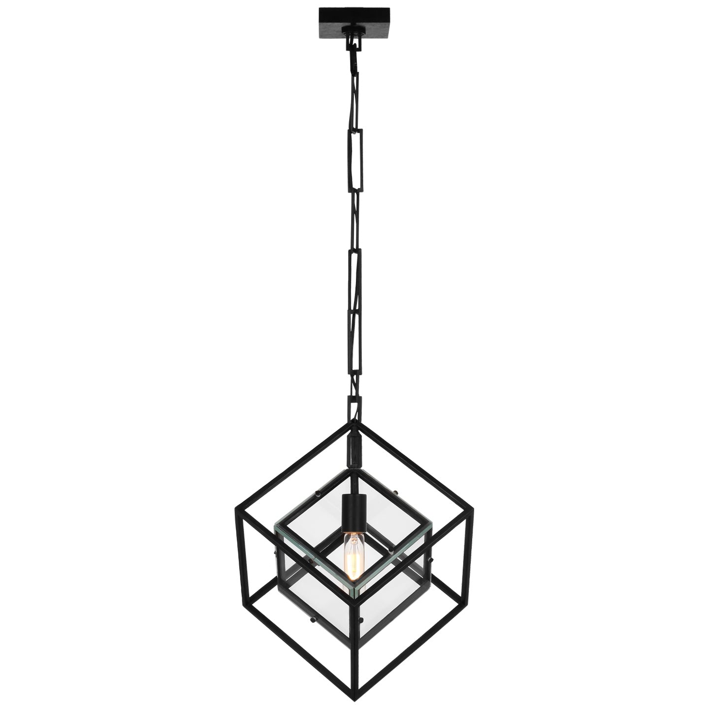VISUAL COMFORT SIGNATURE, CUBED PENDANT, PENDANT LIGHT
