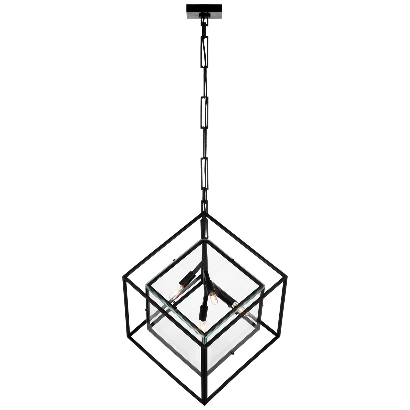 VISUAL COMFORT SIGNATURE, CUBED PENDANT, PENDANT LIGHT