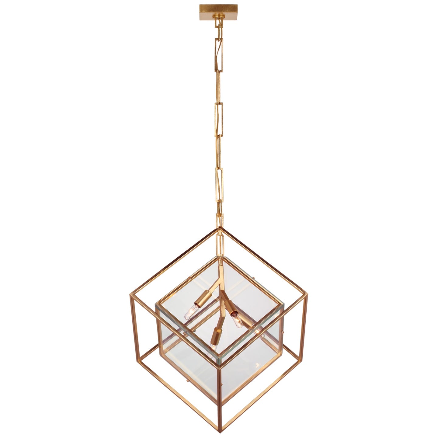 VISUAL COMFORT SIGNATURE, CUBED PENDANT, PENDANT LIGHT