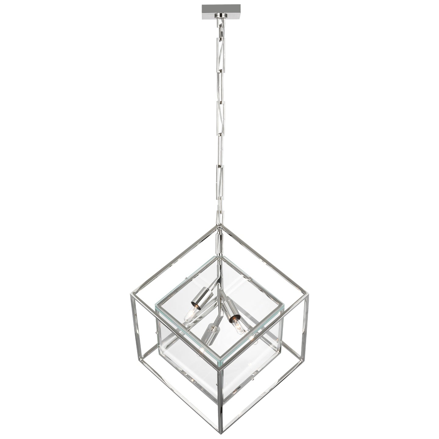 VISUAL COMFORT SIGNATURE, CUBED PENDANT, PENDANT LIGHT