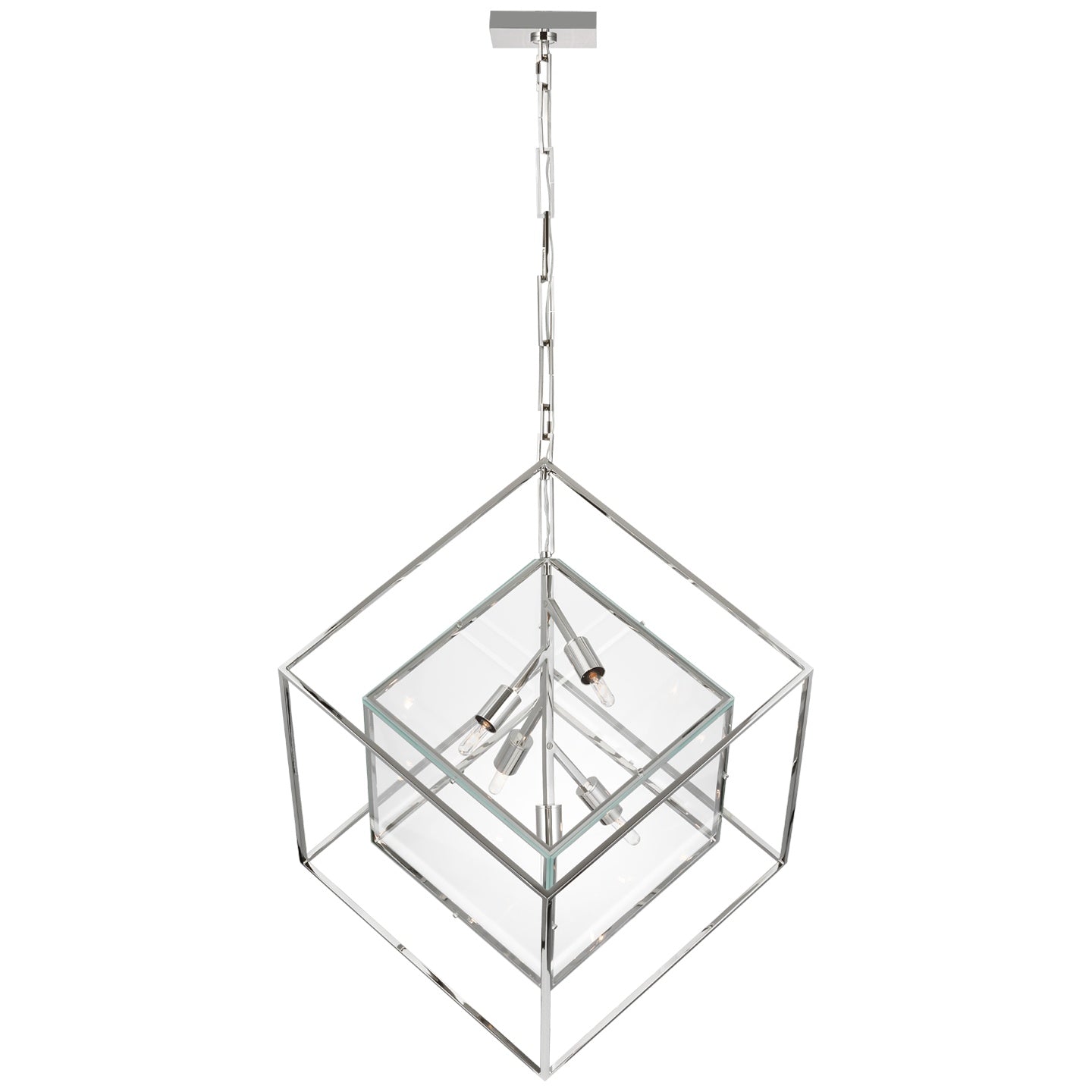 VISUAL COMFORT SIGNATURE, CUBED PENDANT, PENDANT LIGHT