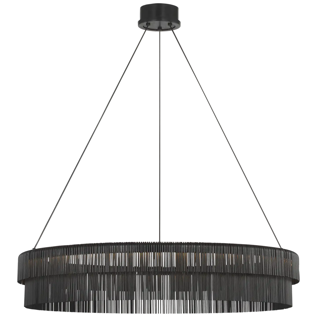 VISUAL COMFORT SIGNATURE, DIFFERO LAYERED RING CHANDELIER, CHANDELIER LIGHT