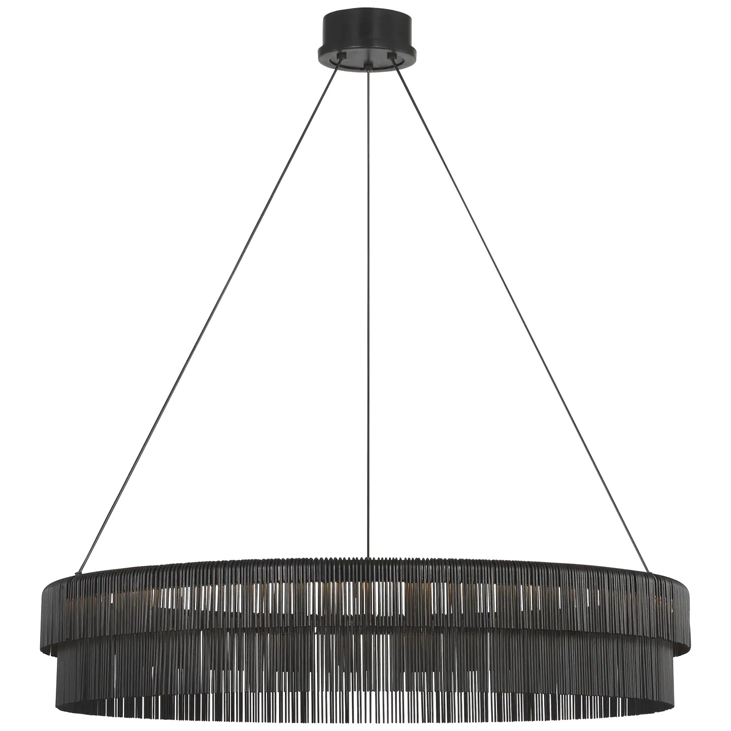 VISUAL COMFORT SIGNATURE, DIFFERO LAYERED RING CHANDELIER, CHANDELIER LIGHT