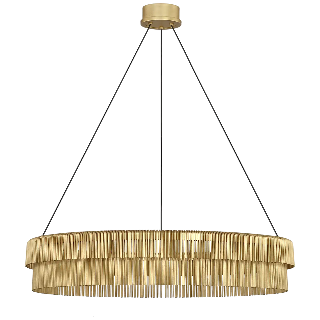 VISUAL COMFORT SIGNATURE, DIFFERO LAYERED RING CHANDELIER, CHANDELIER LIGHT
