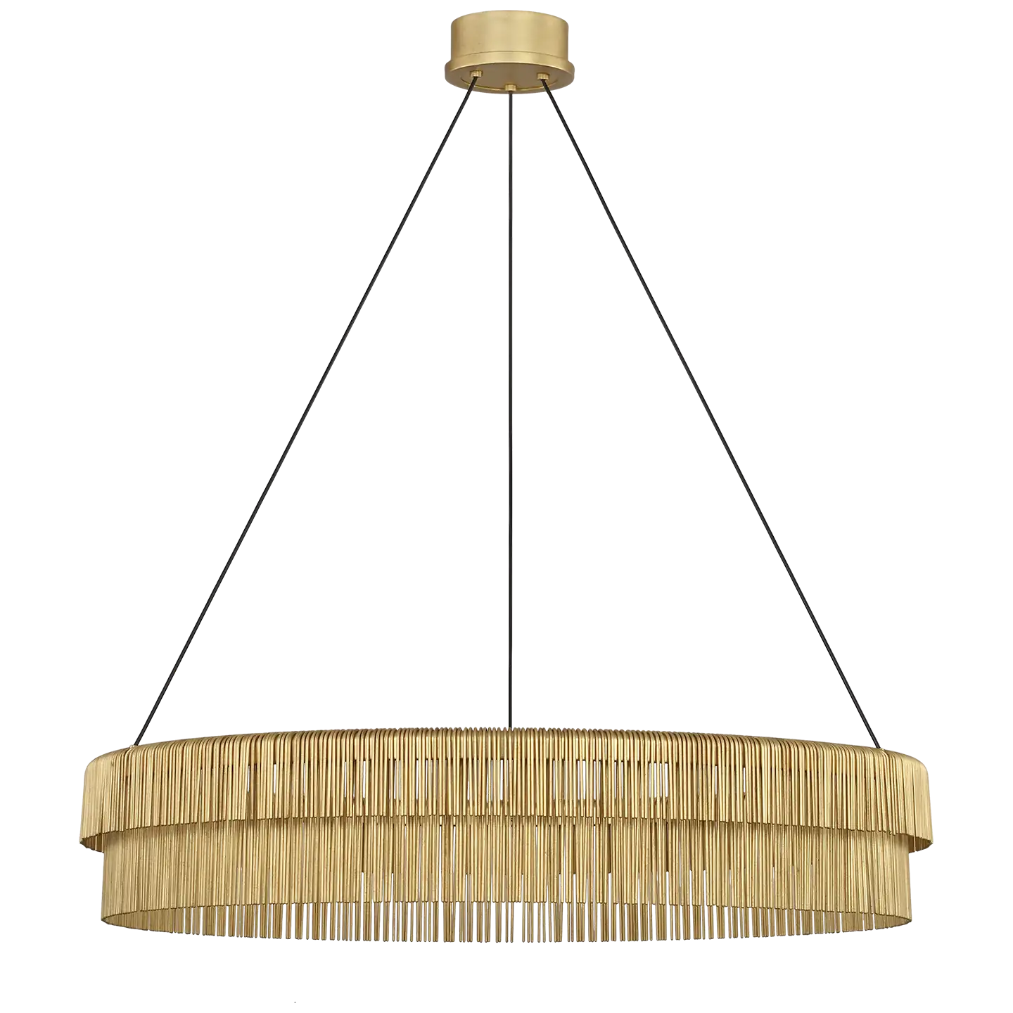 VISUAL COMFORT SIGNATURE, DIFFERO LAYERED RING CHANDELIER, CHANDELIER LIGHT