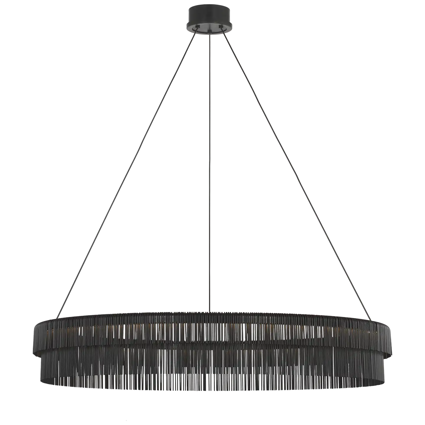 VISUAL COMFORT SIGNATURE, DIFFERO LAYERED RING CHANDELIER, CHANDELIER LIGHT