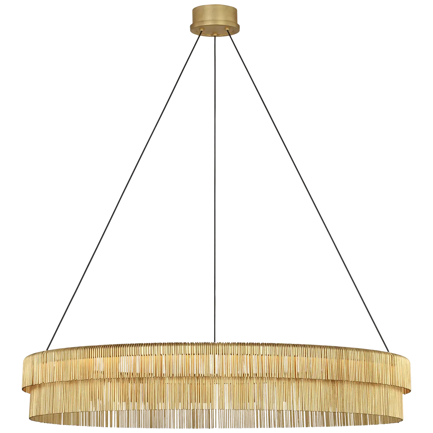VISUAL COMFORT SIGNATURE, DIFFERO LAYERED RING CHANDELIER, CHANDELIER LIGHT