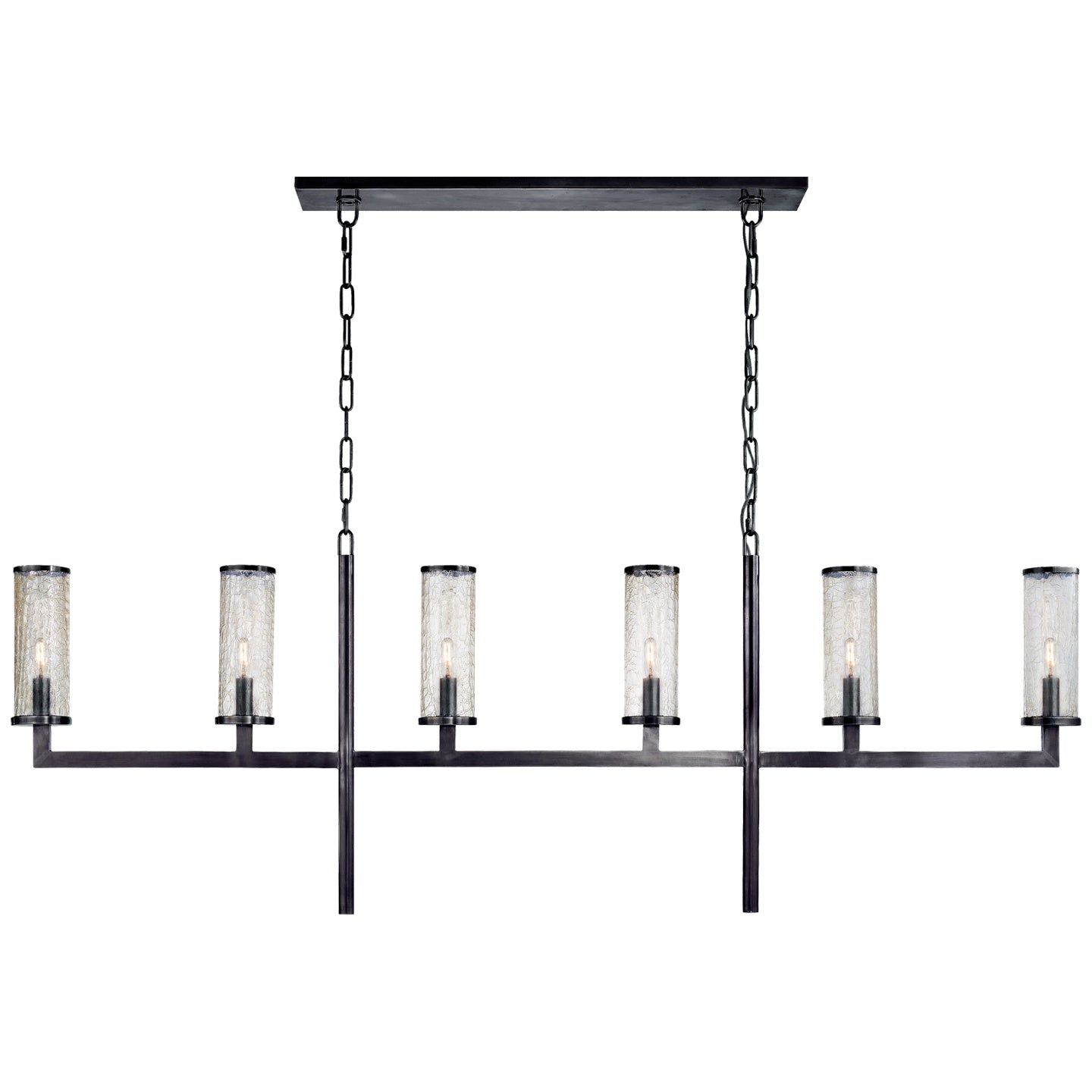 VISUAL COMFORT SIGNATURE, LIAISON LINEAR CHANDELIER, LINEAR LIGHT