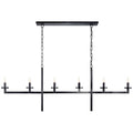 VISUAL COMFORT SIGNATURE, LIAISON LINEAR CHANDELIER, LINEAR LIGHT
