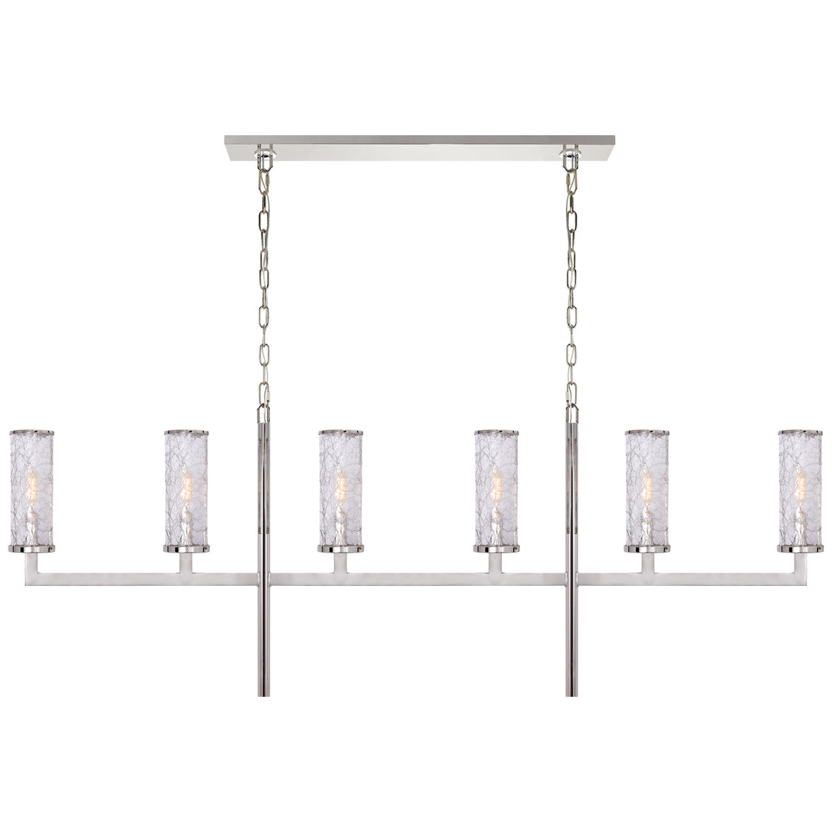 VISUAL COMFORT SIGNATURE, LIAISON LINEAR CHANDELIER, LINEAR LIGHT